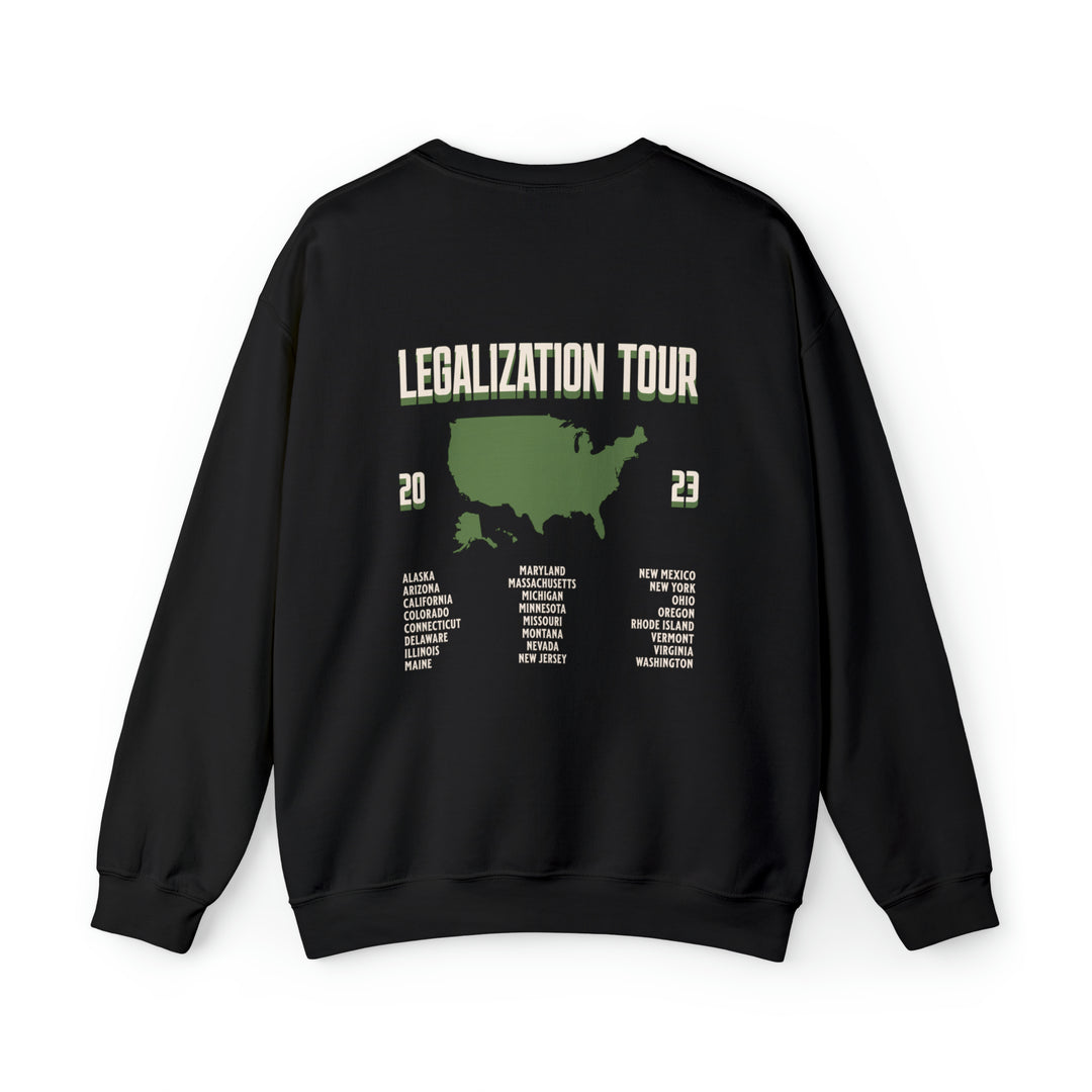 Legalization Tour 2023 Crewneck Sweatshirt - Ken Ahbus