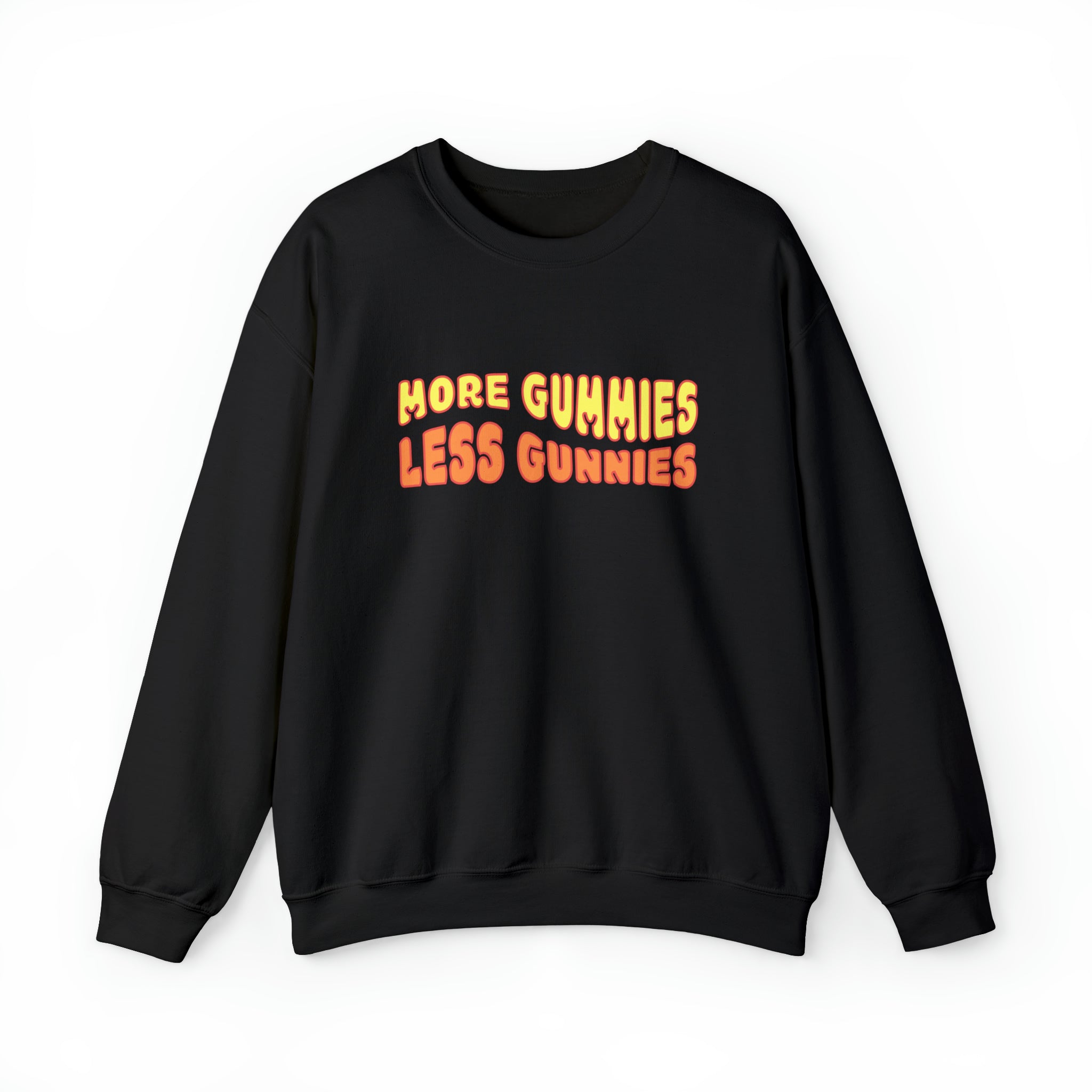 More Gummies Less Gunnies Crewneck Sweatshirt – Ken Ahbus