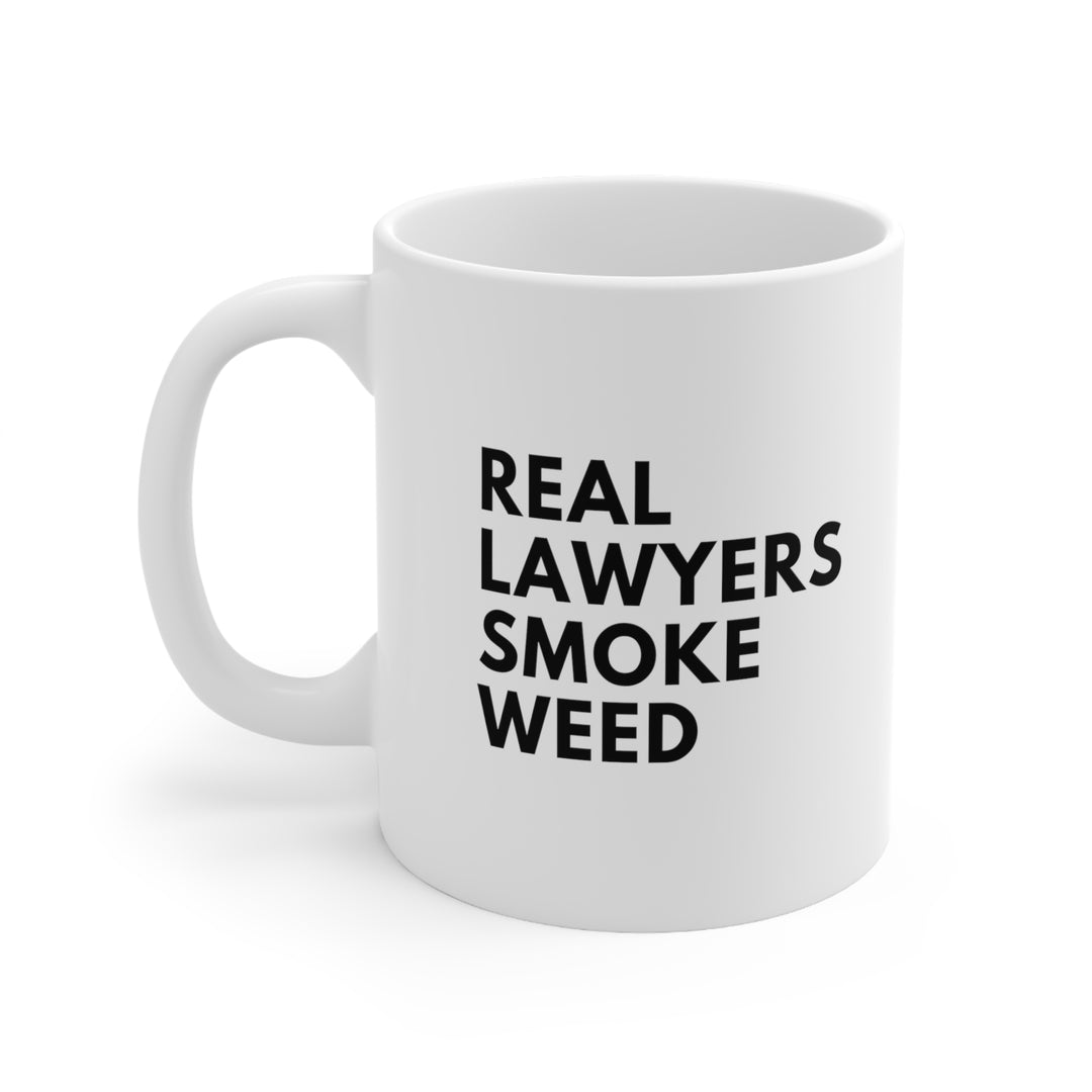 Real Lawyers Smoke Weed Mug - Ken Ahbus