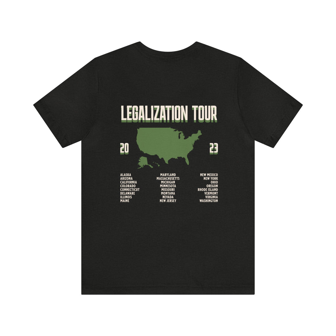 Legalization Tour 2023  Short Sleeve Tee - Ken Ahbus