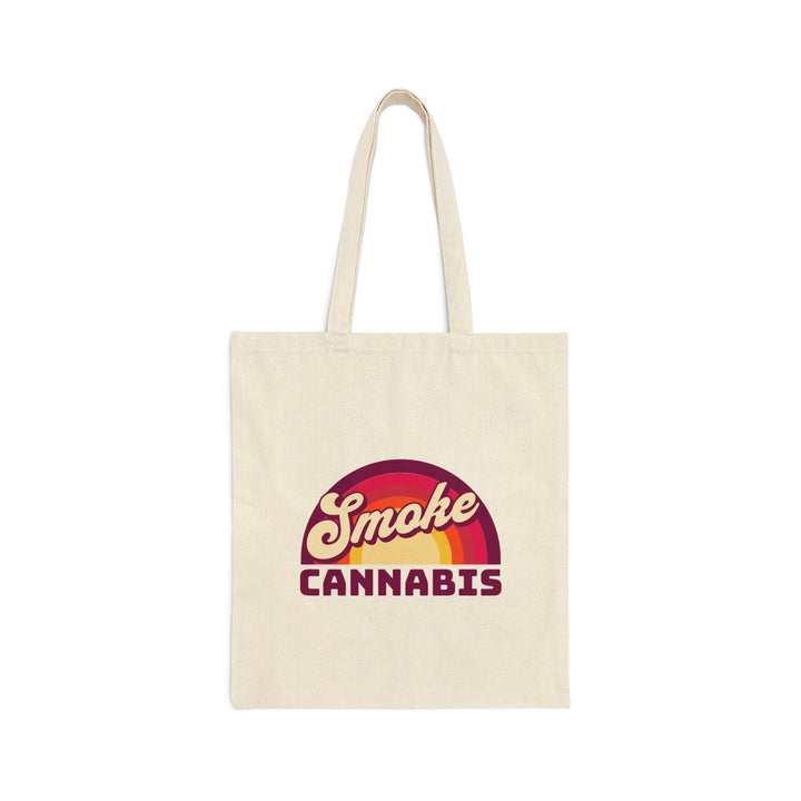 Smoke Cannabis Retro Tote Bag - Ken Ahbus