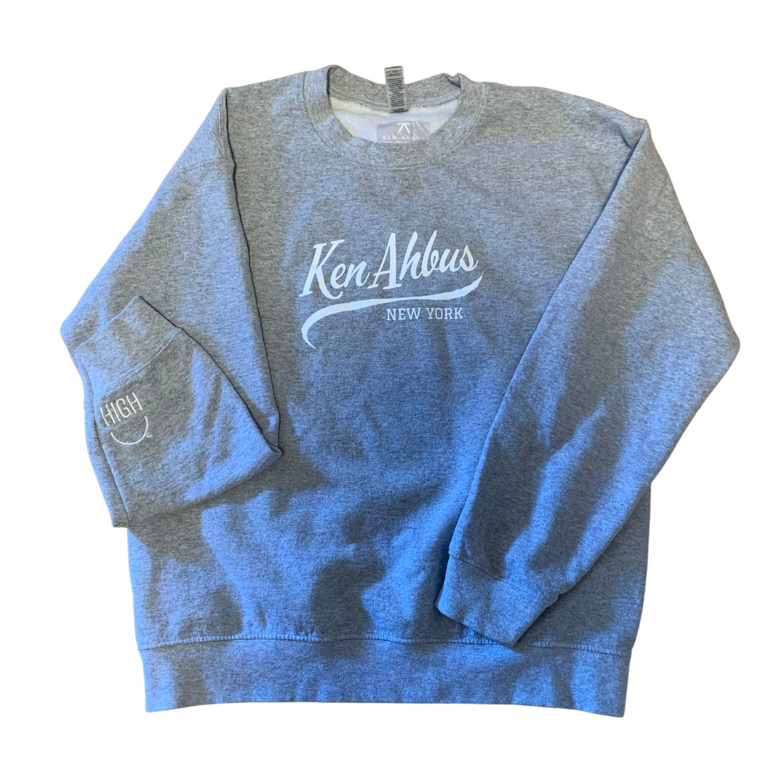 KEN AHBUS NEW YORK Retro Crewneck Sweatshirt - Ken Ahbus