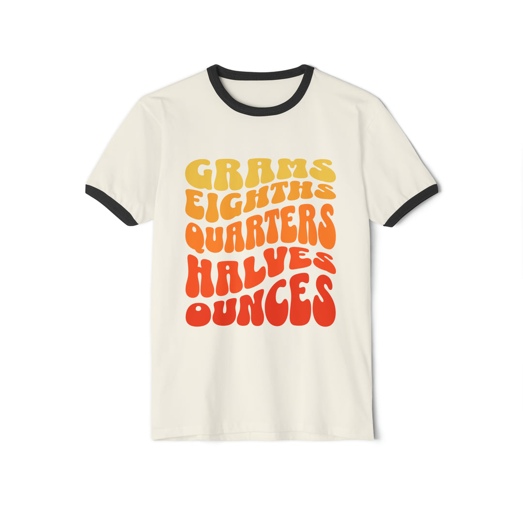 Retro Grams Ringer T-Shirt - Ken Ahbus
