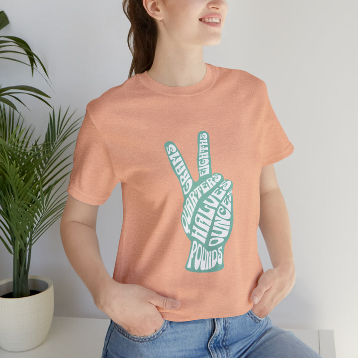 Peace and Grams Retro Cannabis Tshirt - Ken Ahbus
