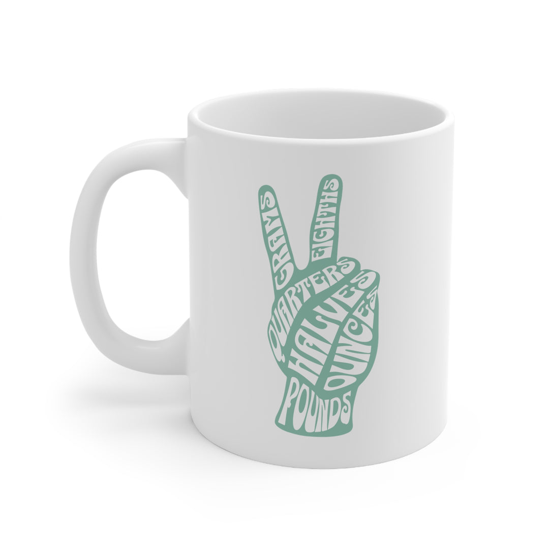 Peace and Grams Mug 11oz