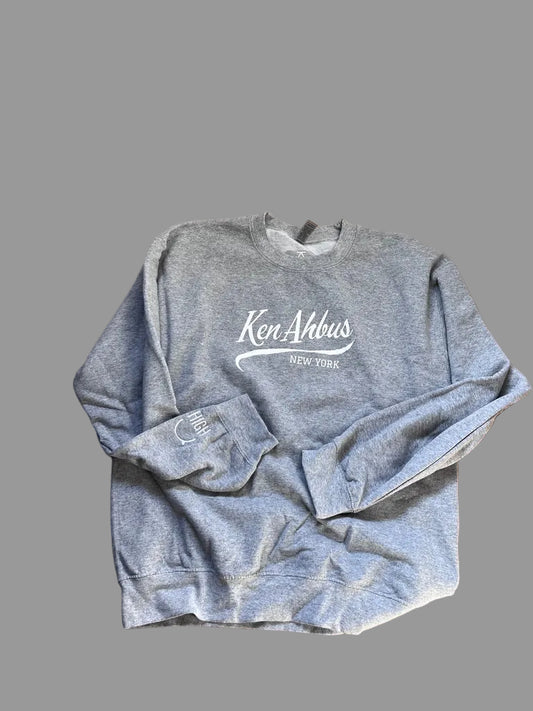 grey ken ahbus crewneck