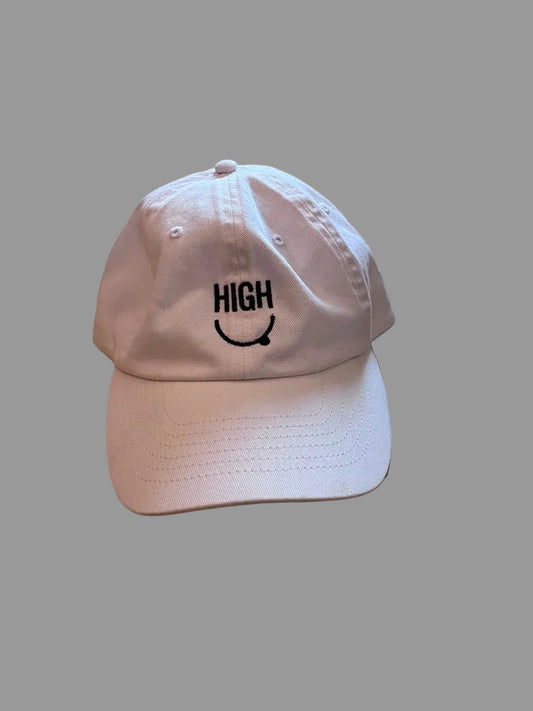 dad hat white high
