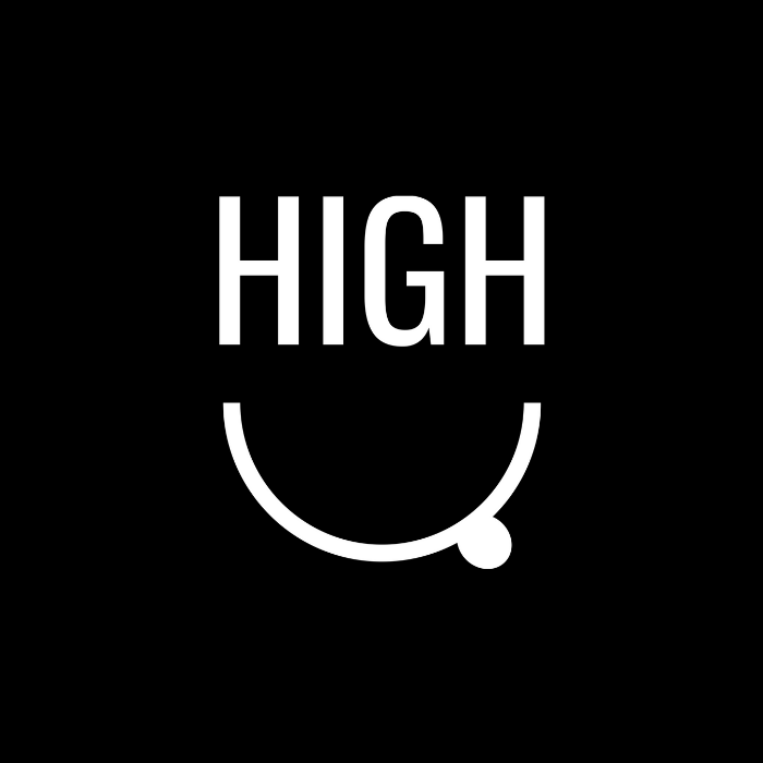 High Hoodie in Black - Ken Ahbus