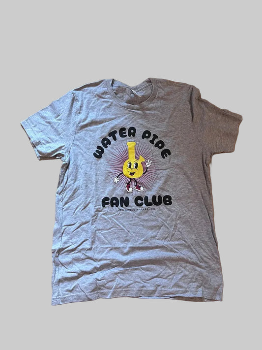 water pipe fan club tshirt grey