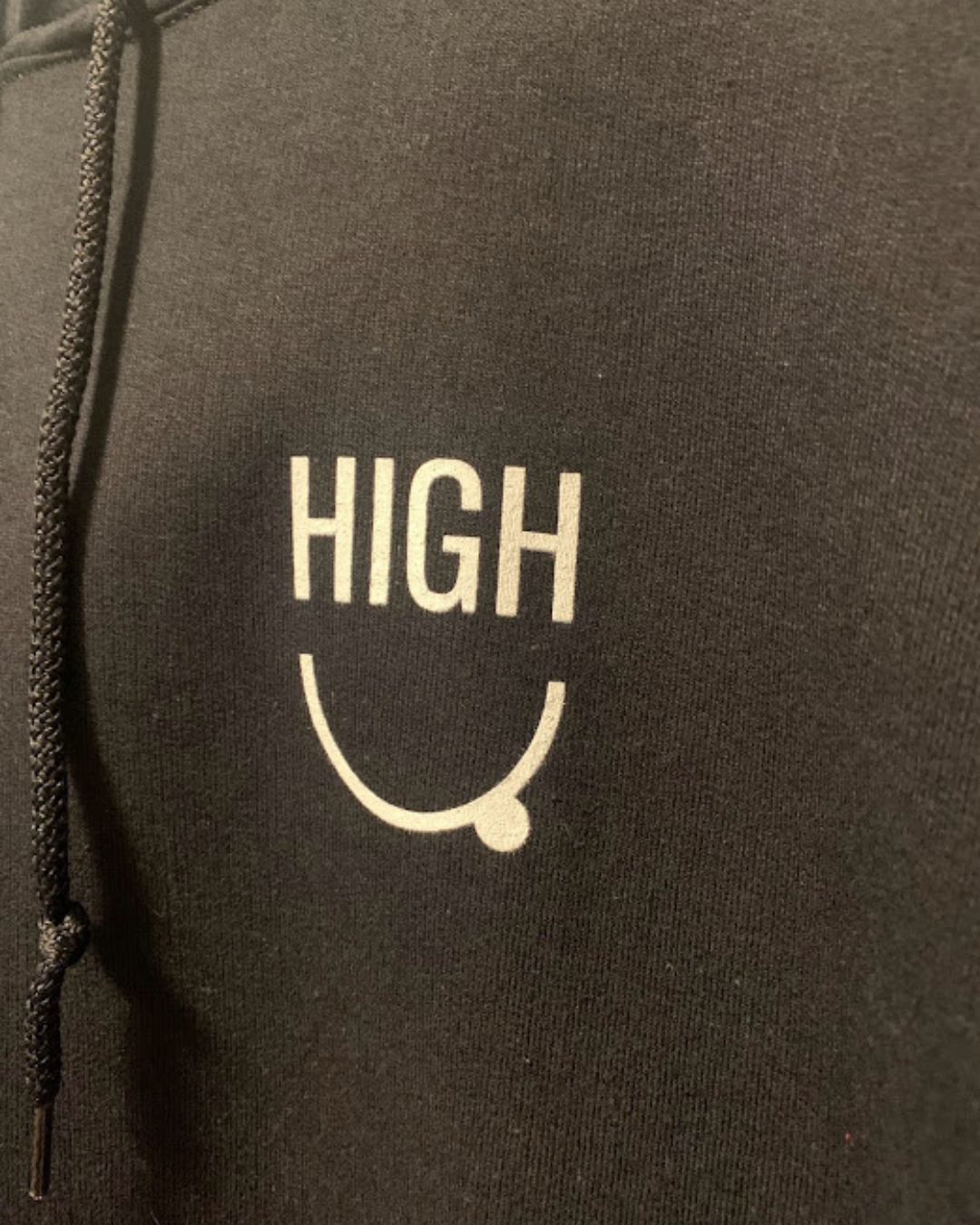 High Hoodie in Black - Ken Ahbus