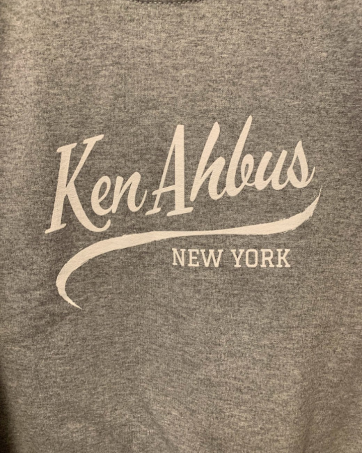 KEN AHBUS NEW YORK Retro Crewneck Sweatshirt -- Ken Ahbus
