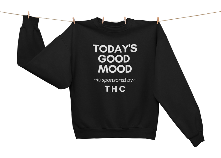 Todays Good Mood Crewneck Sweatshirt -- Ken Ahbus Crewneck Sweatshirt